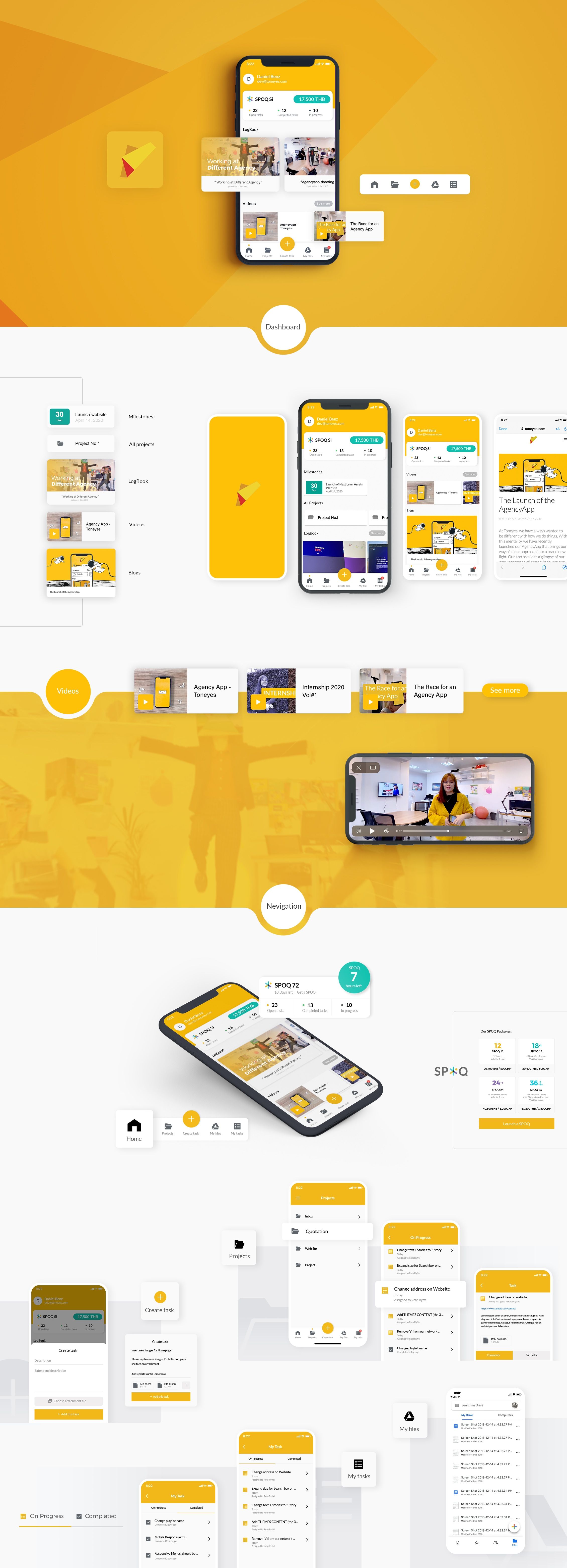 The AgencyApp Mobile application