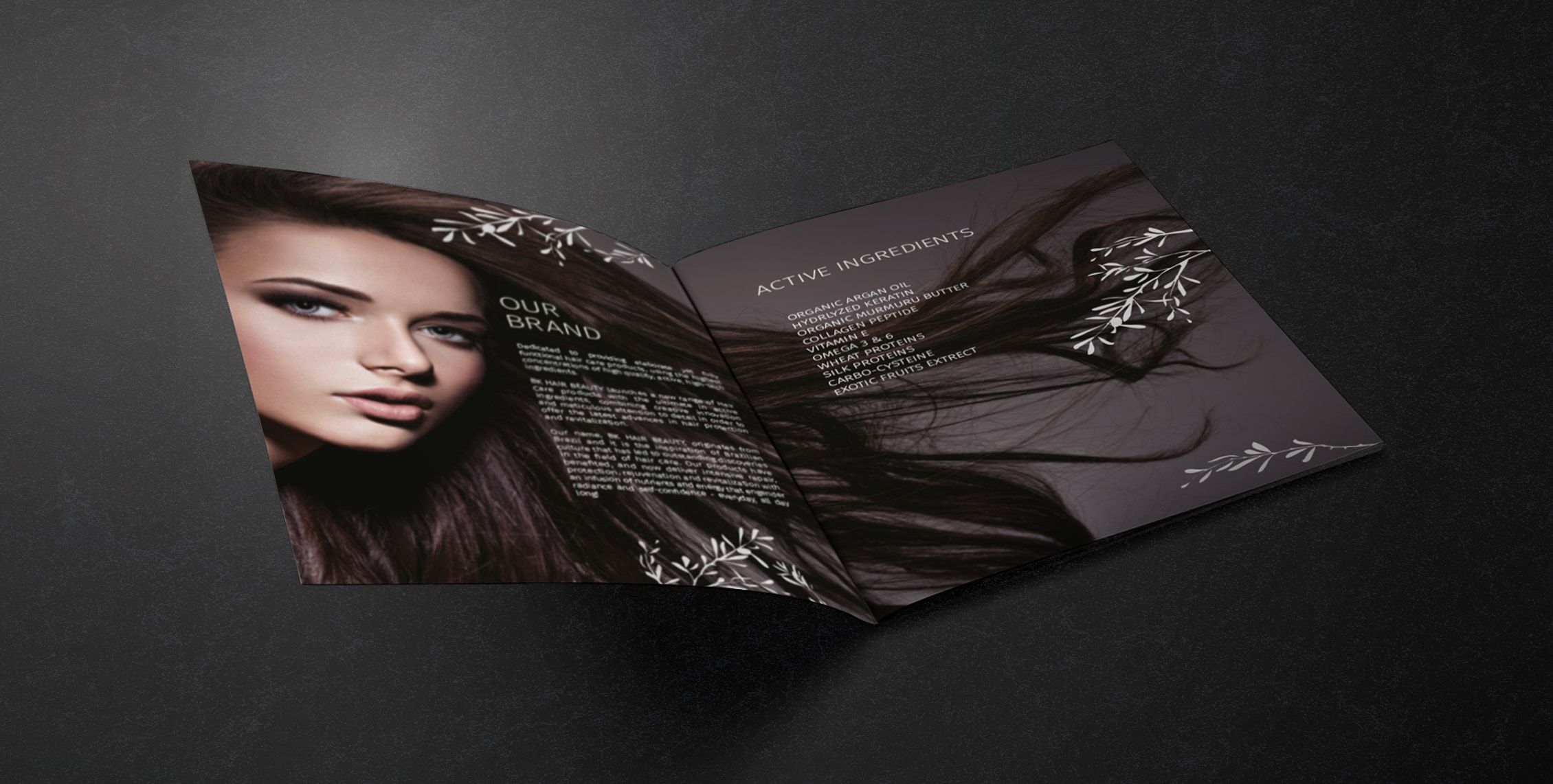 ออกแบบBK hair beauty branding Detail