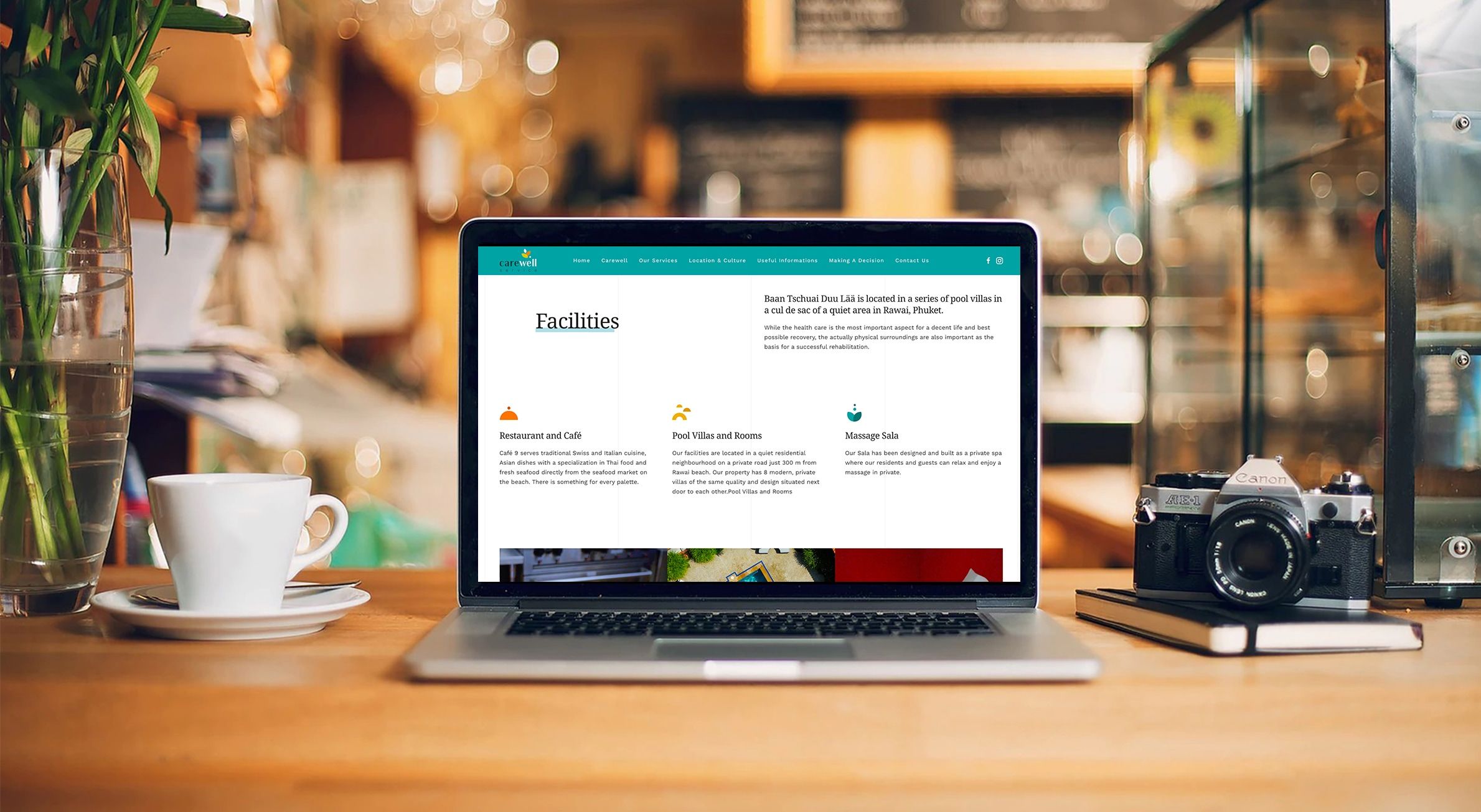 carewell website detail