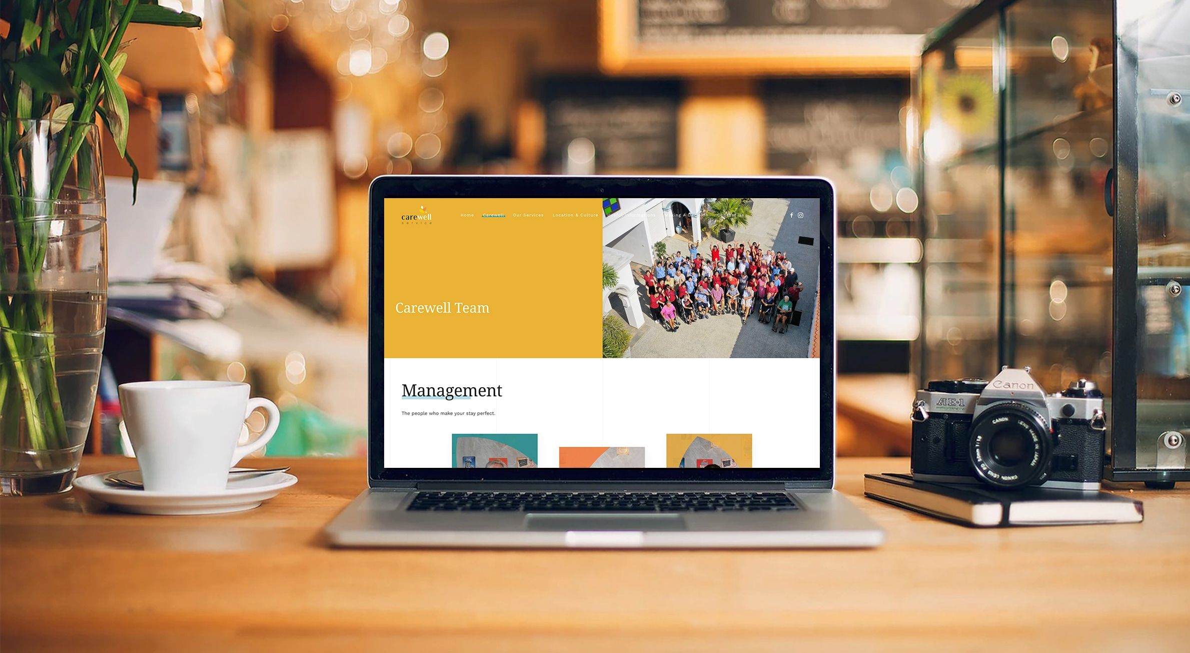 carewell website detail