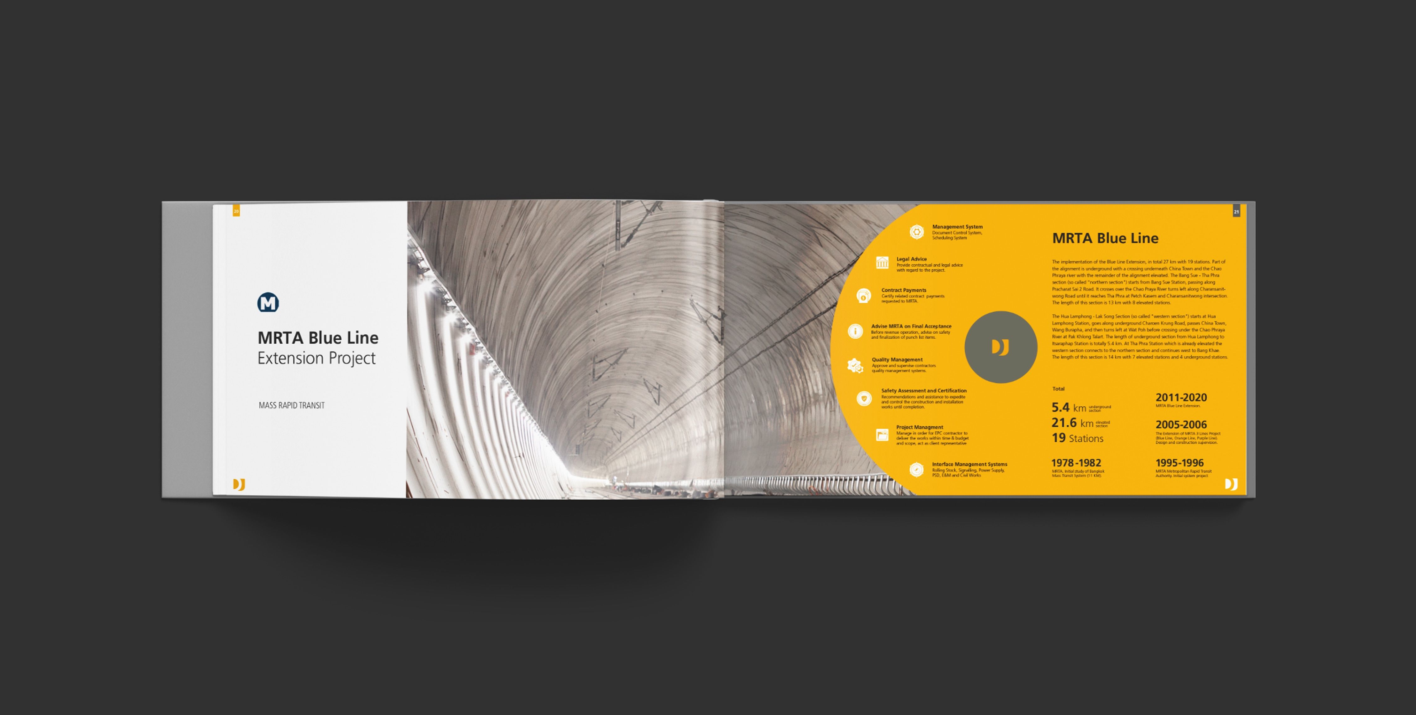 dorsch brochure design mockup