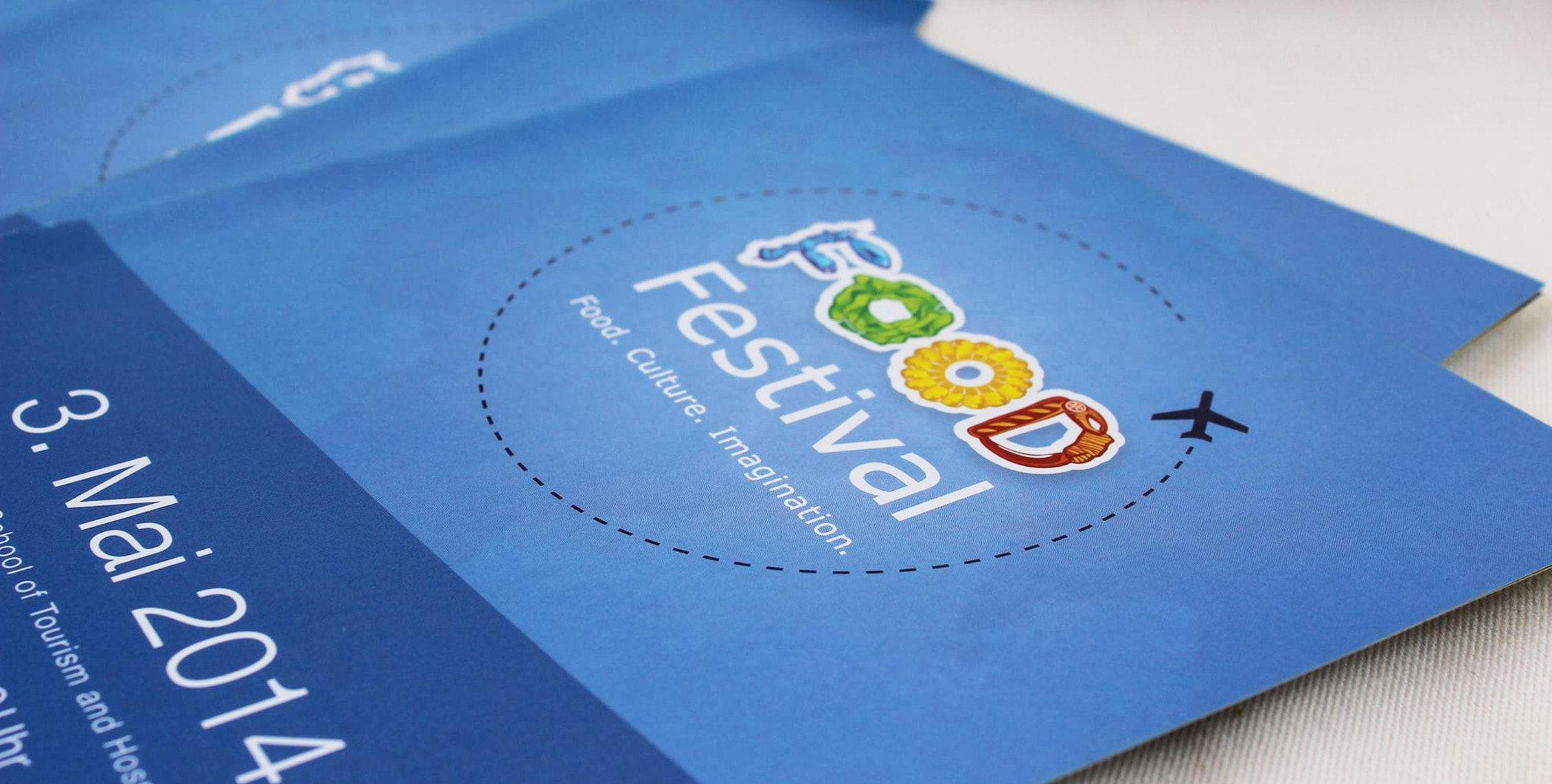 food festival brochure design