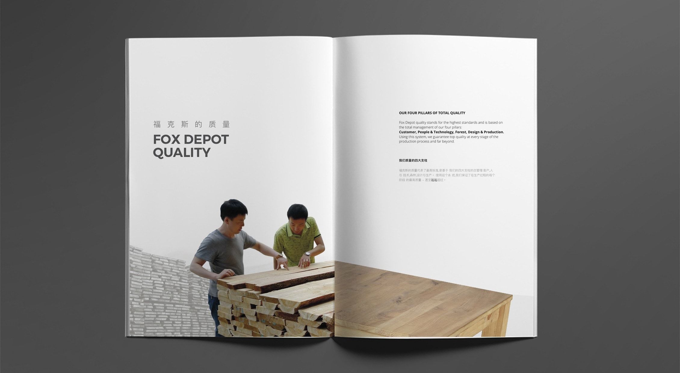 การออกแบบ catalog detailed design Fox DEPOT 2017