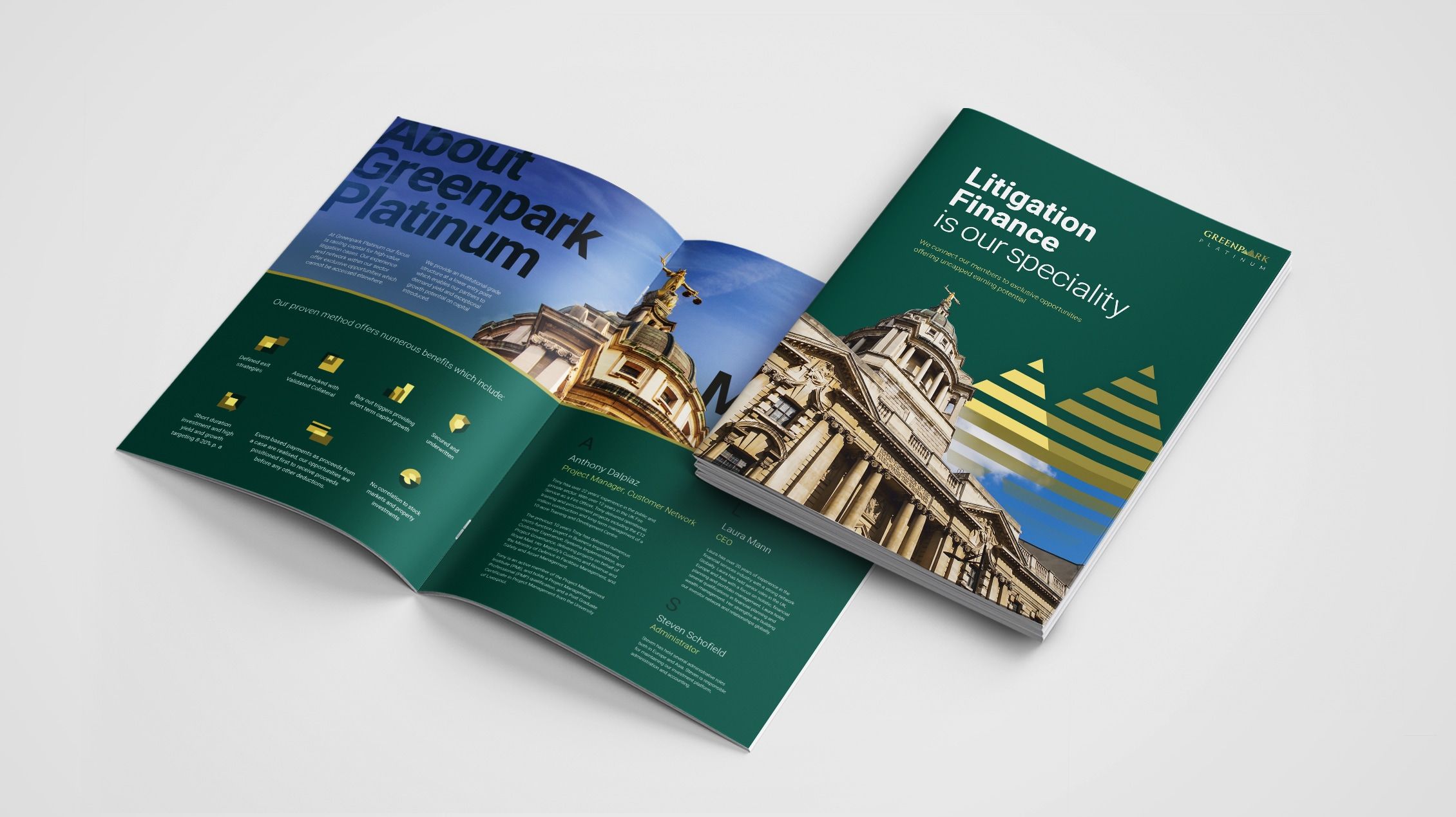 GreenPark Platinum brochure design