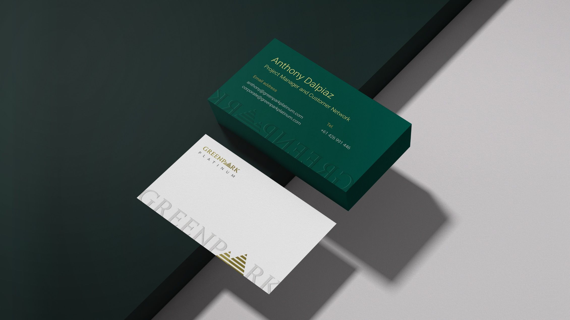 GreenPark Platinum business card