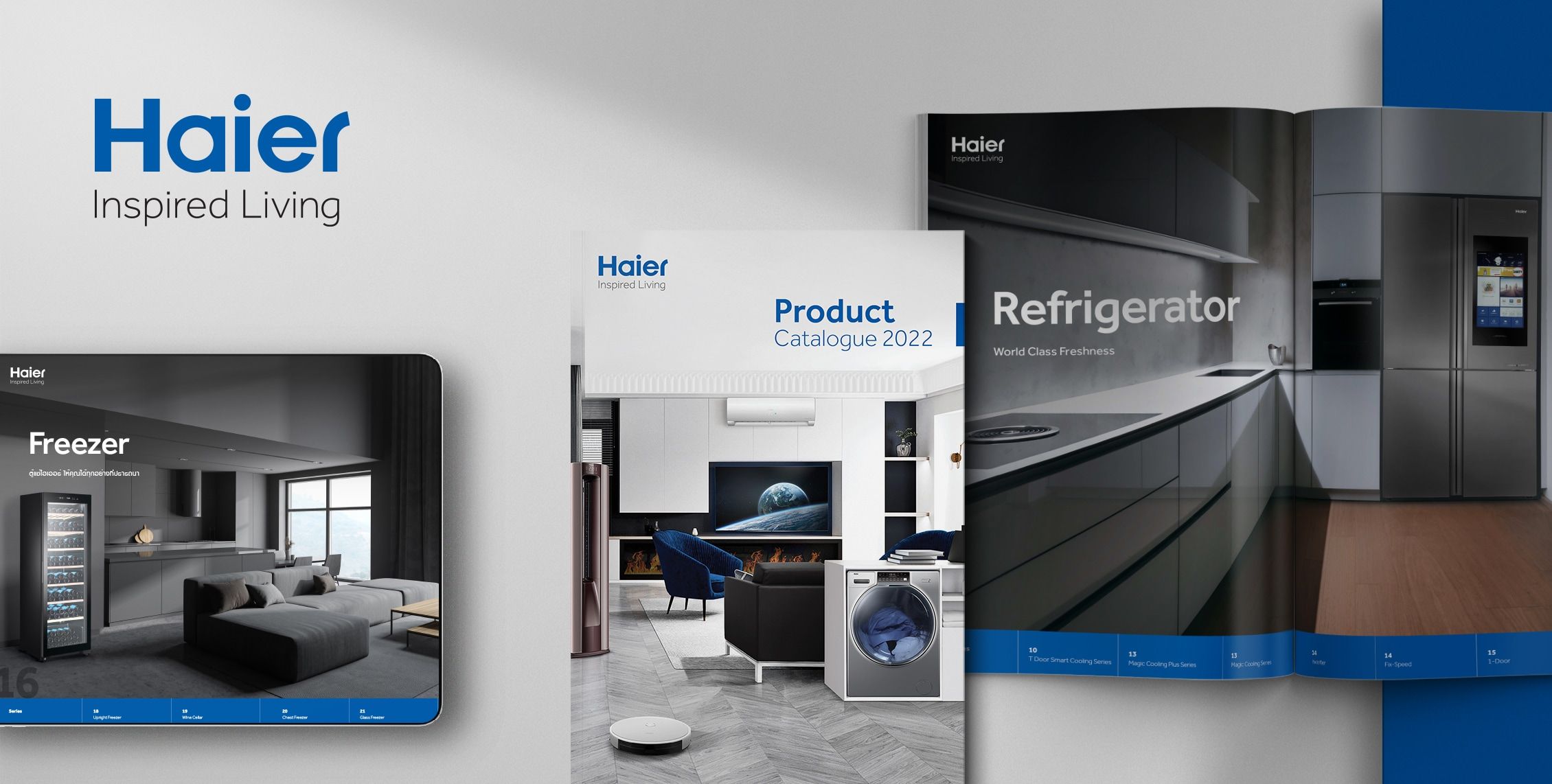 haier product catalogue design of the year 2022