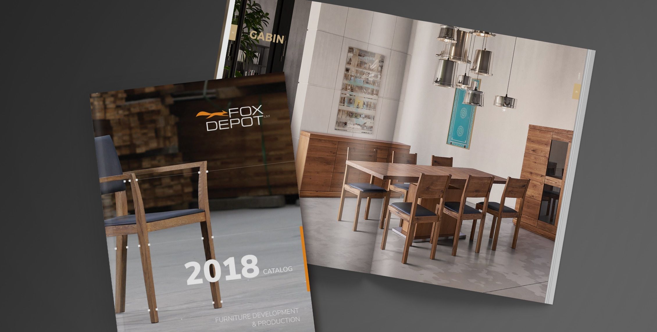 Catalogue design fox depot 2018