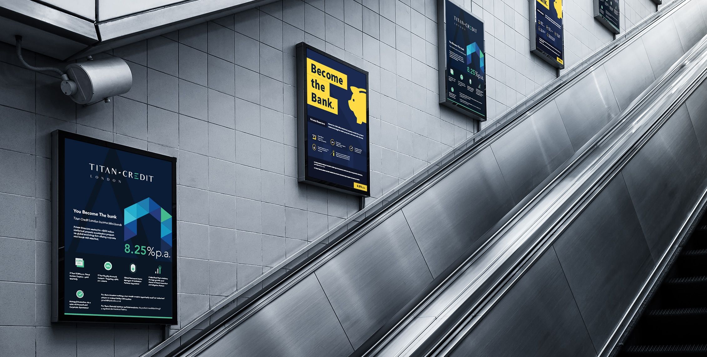 titan credit london company branding