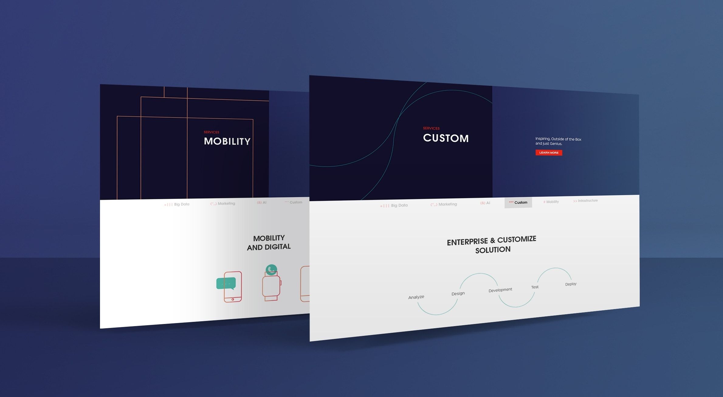 corporate presentation detail
