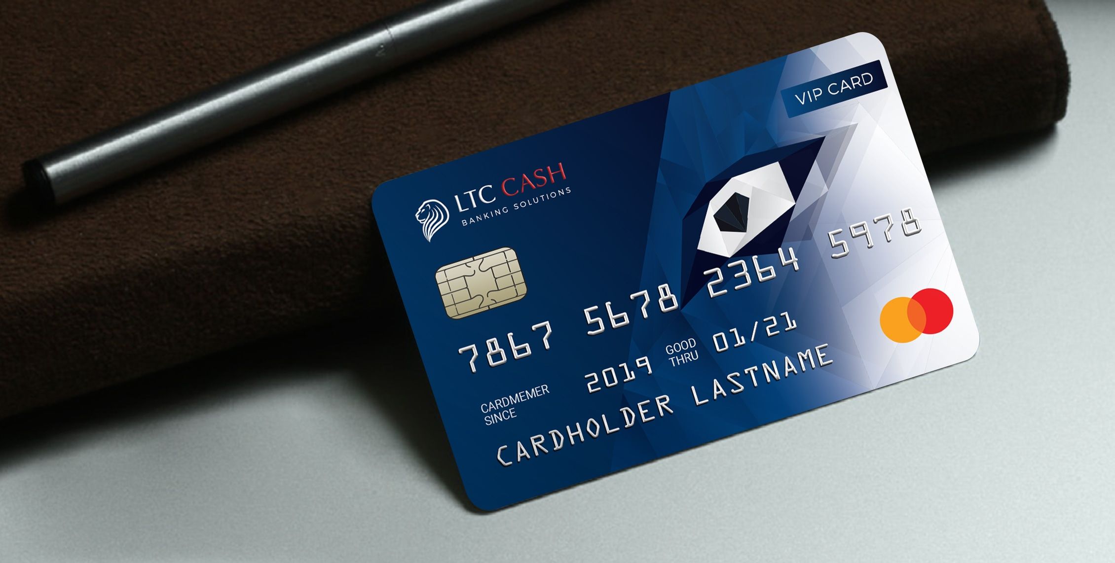 Credit Card Design mockup lifestyle image