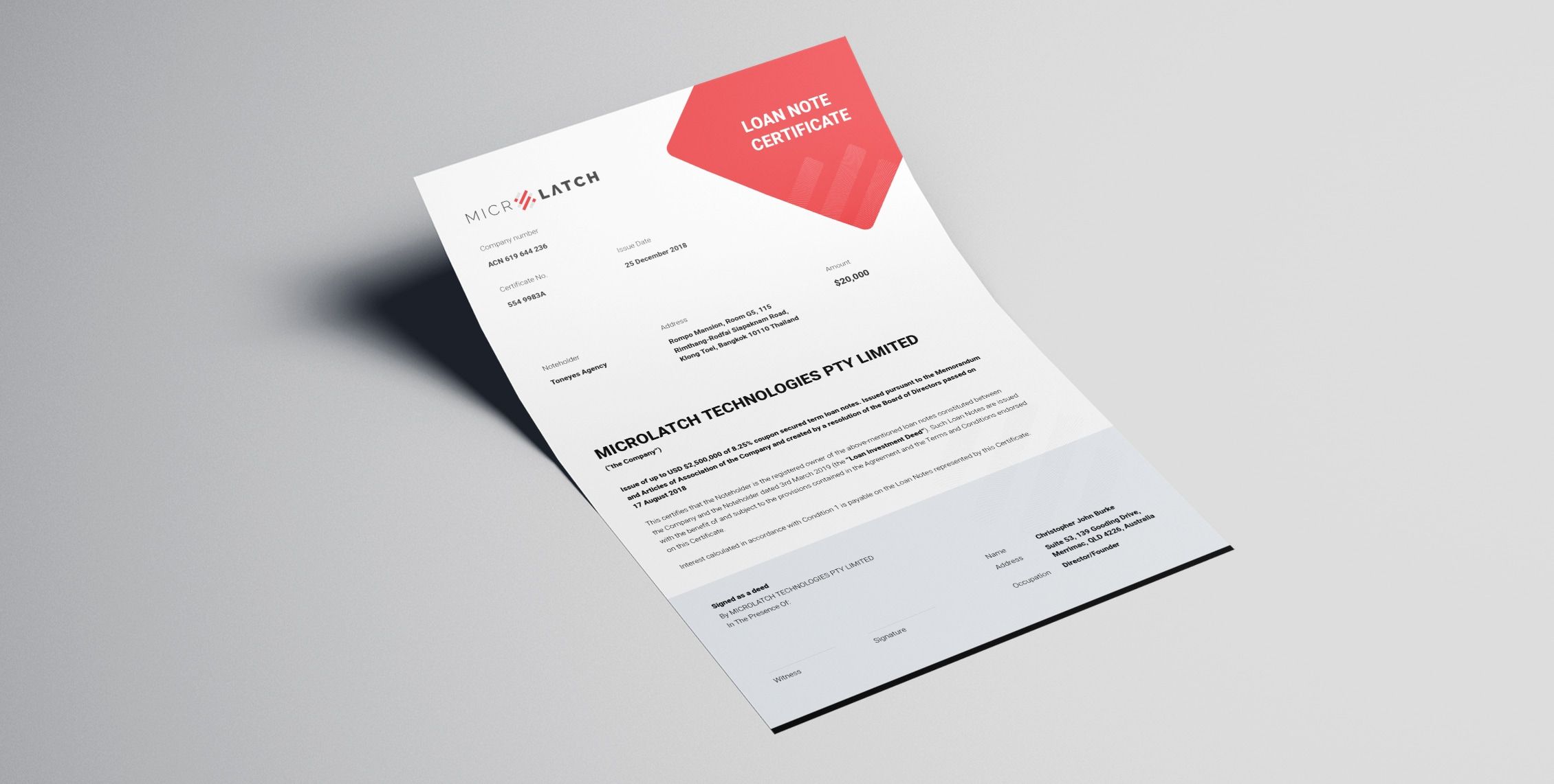 certificate design