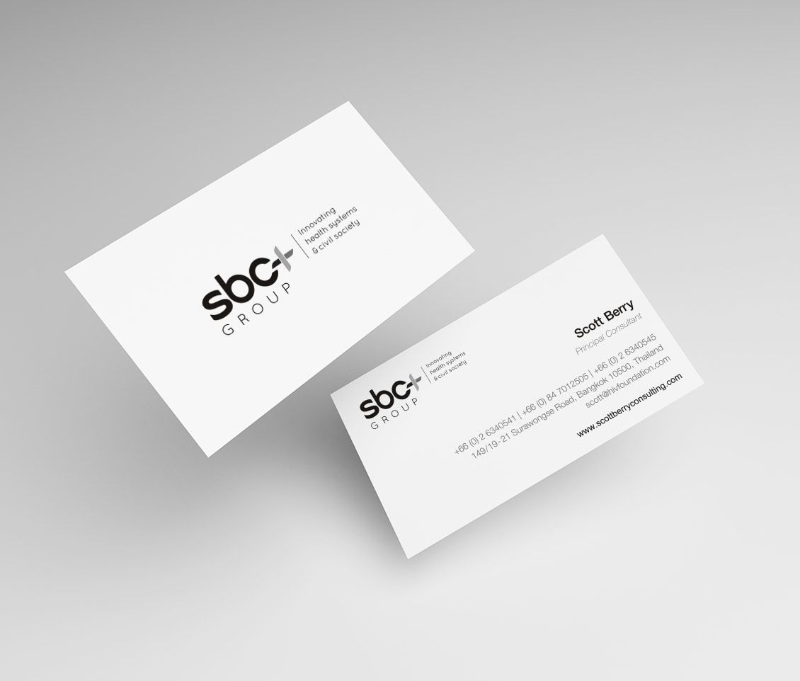 sbc namecard design