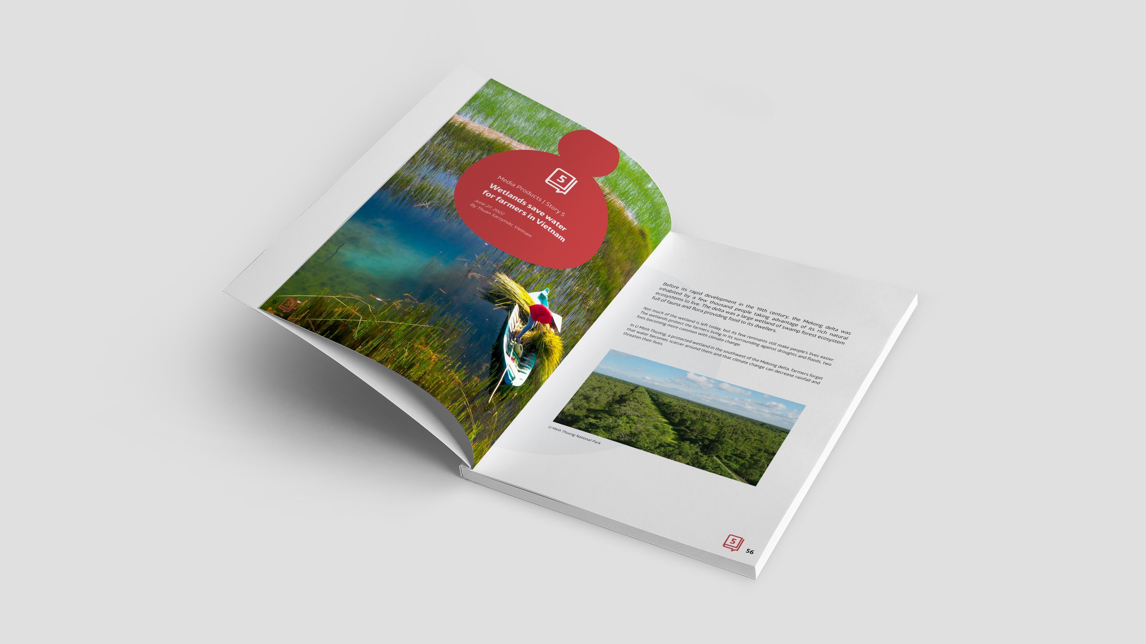 booklet design page