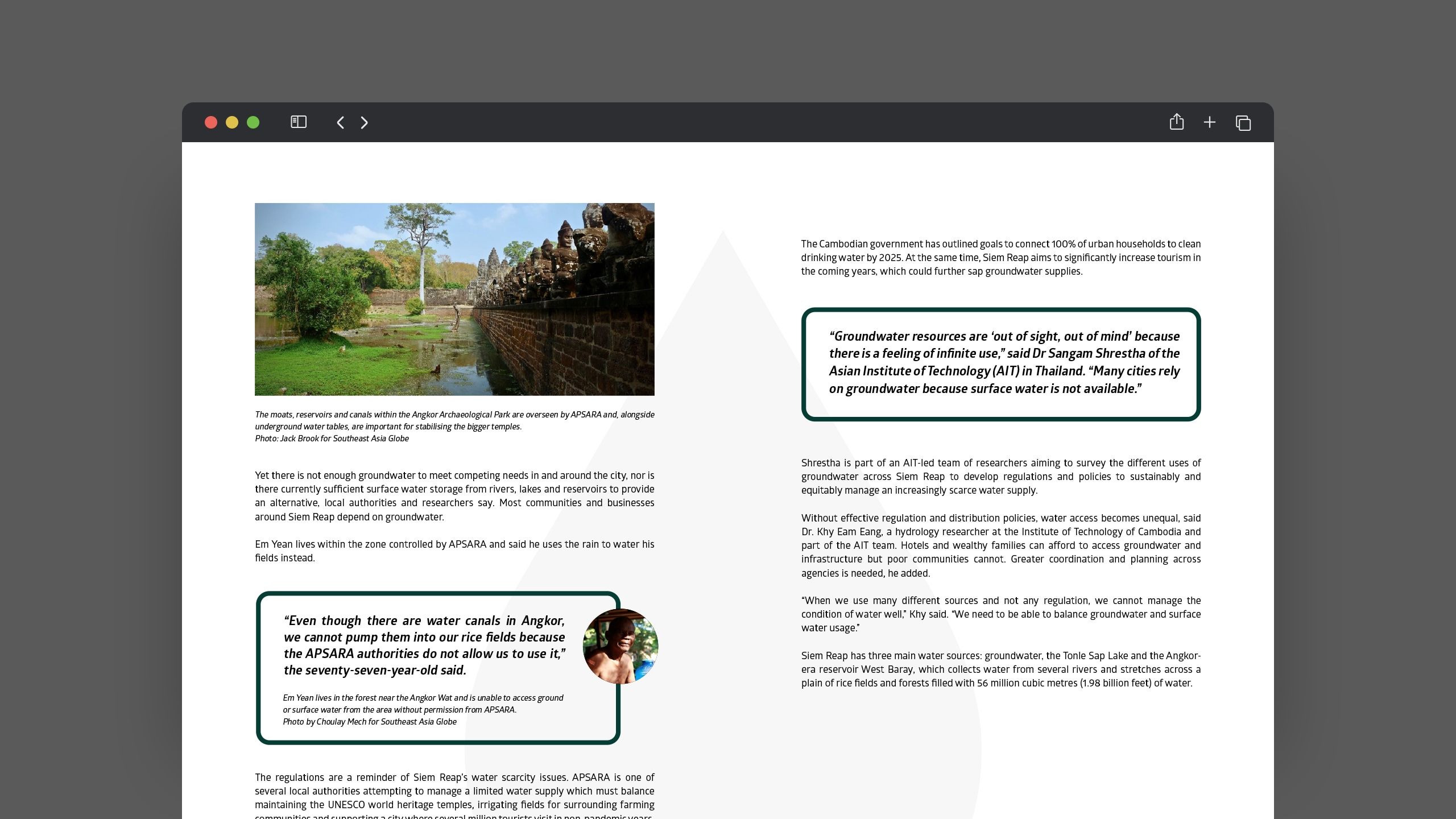 media booklet design