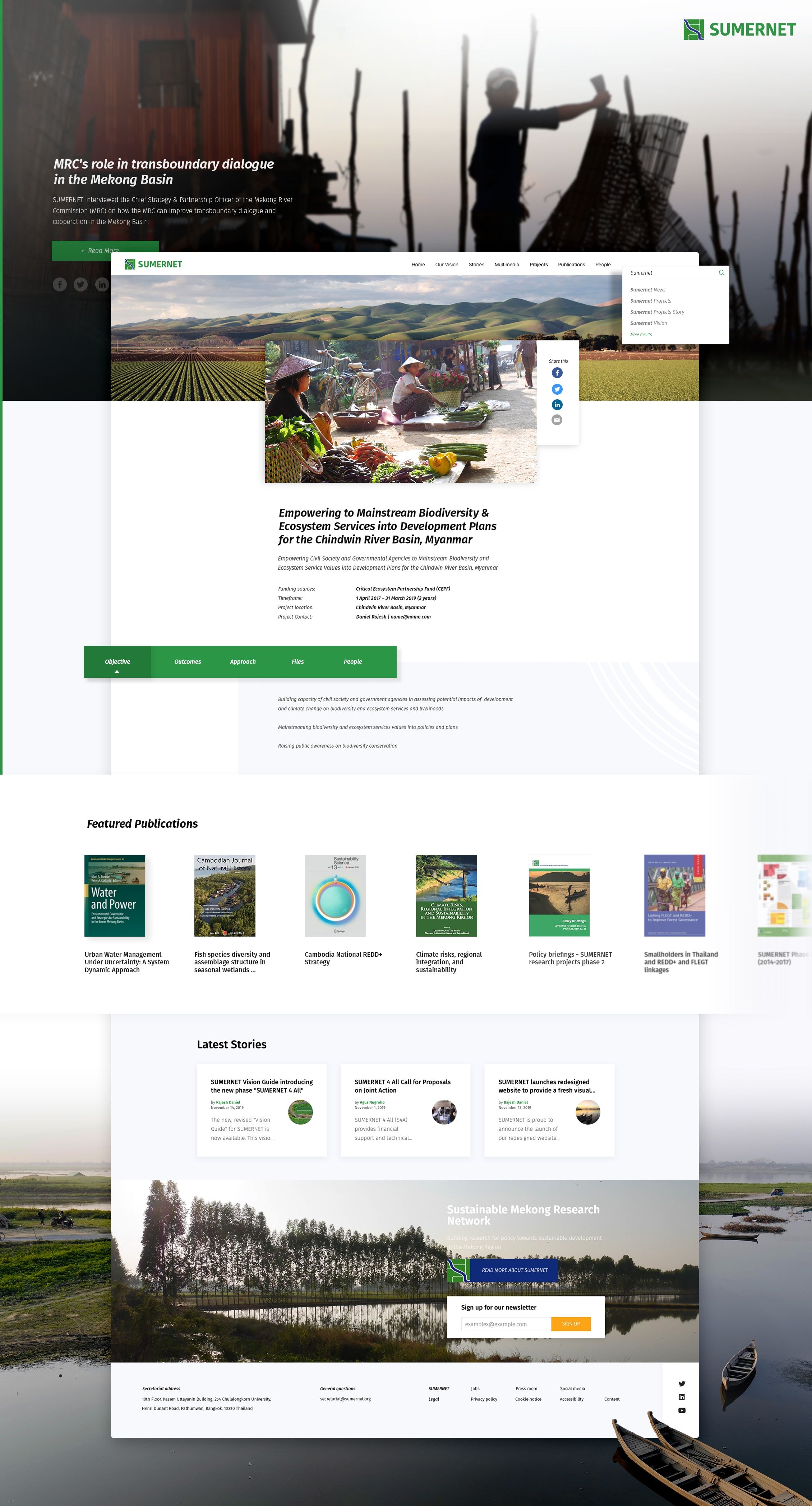 sumernet website detail