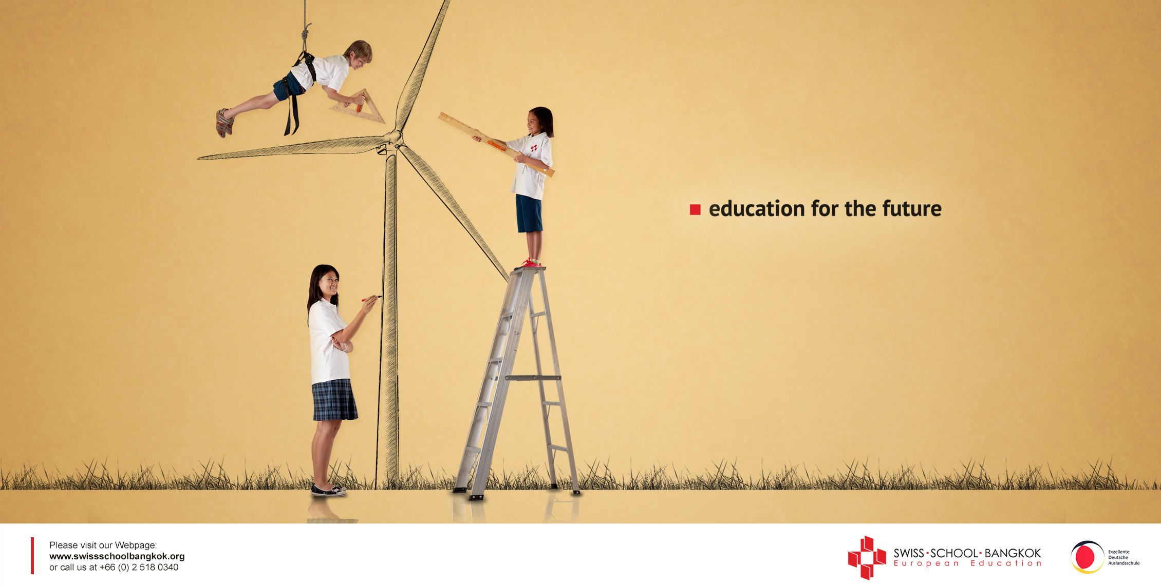 swiss school advertising