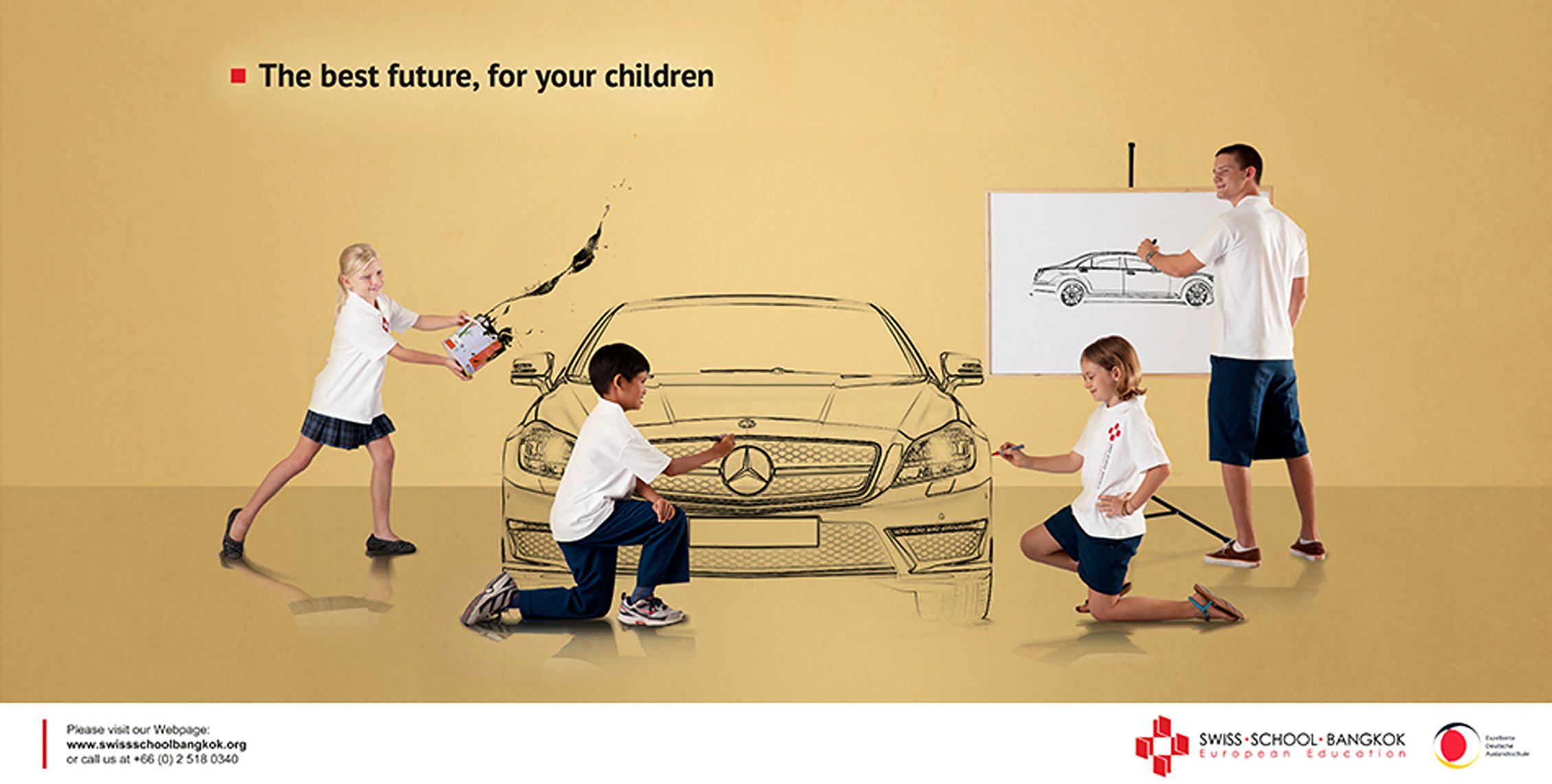 swiss school advertising