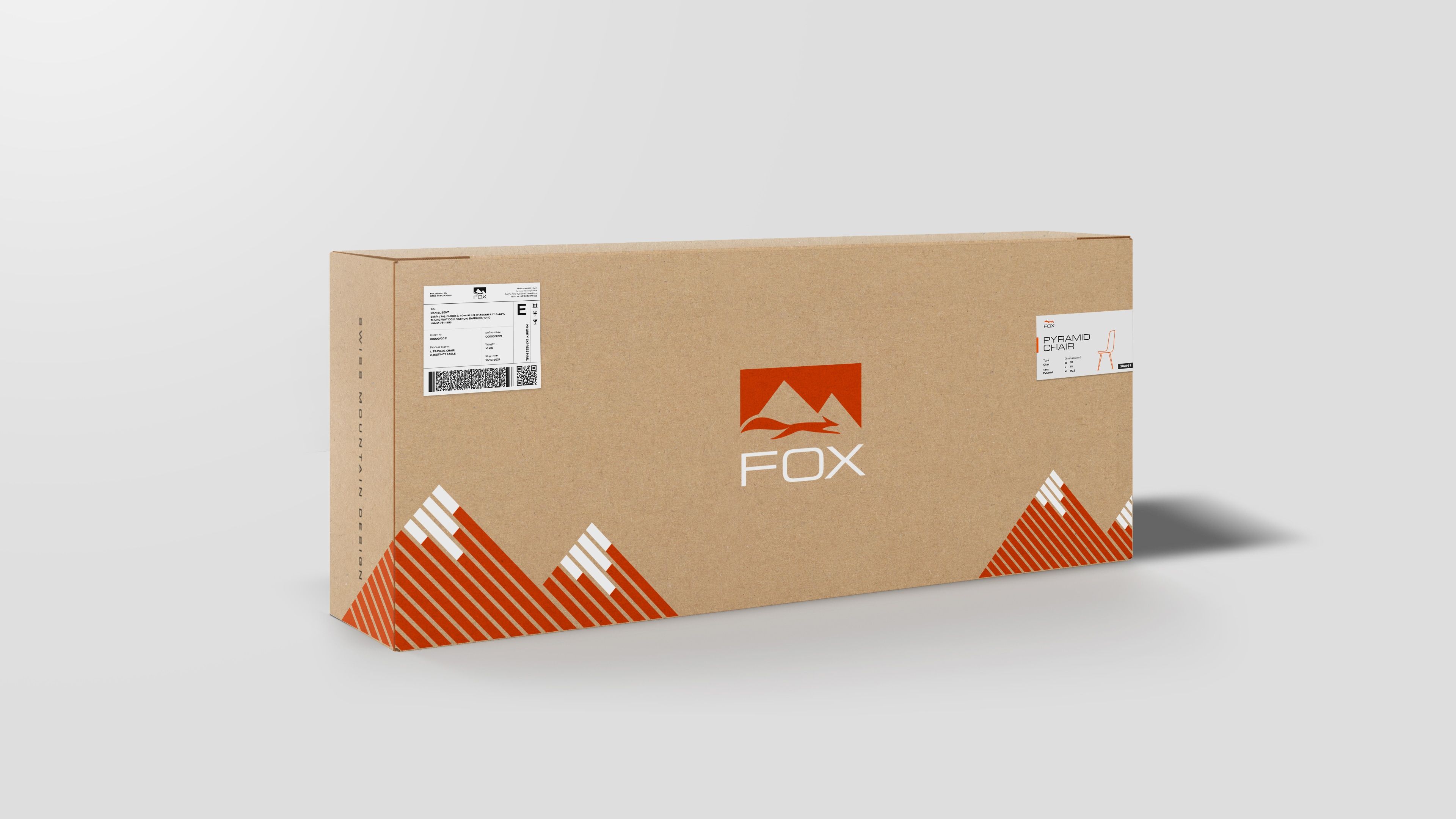 Fox export packaging brand development