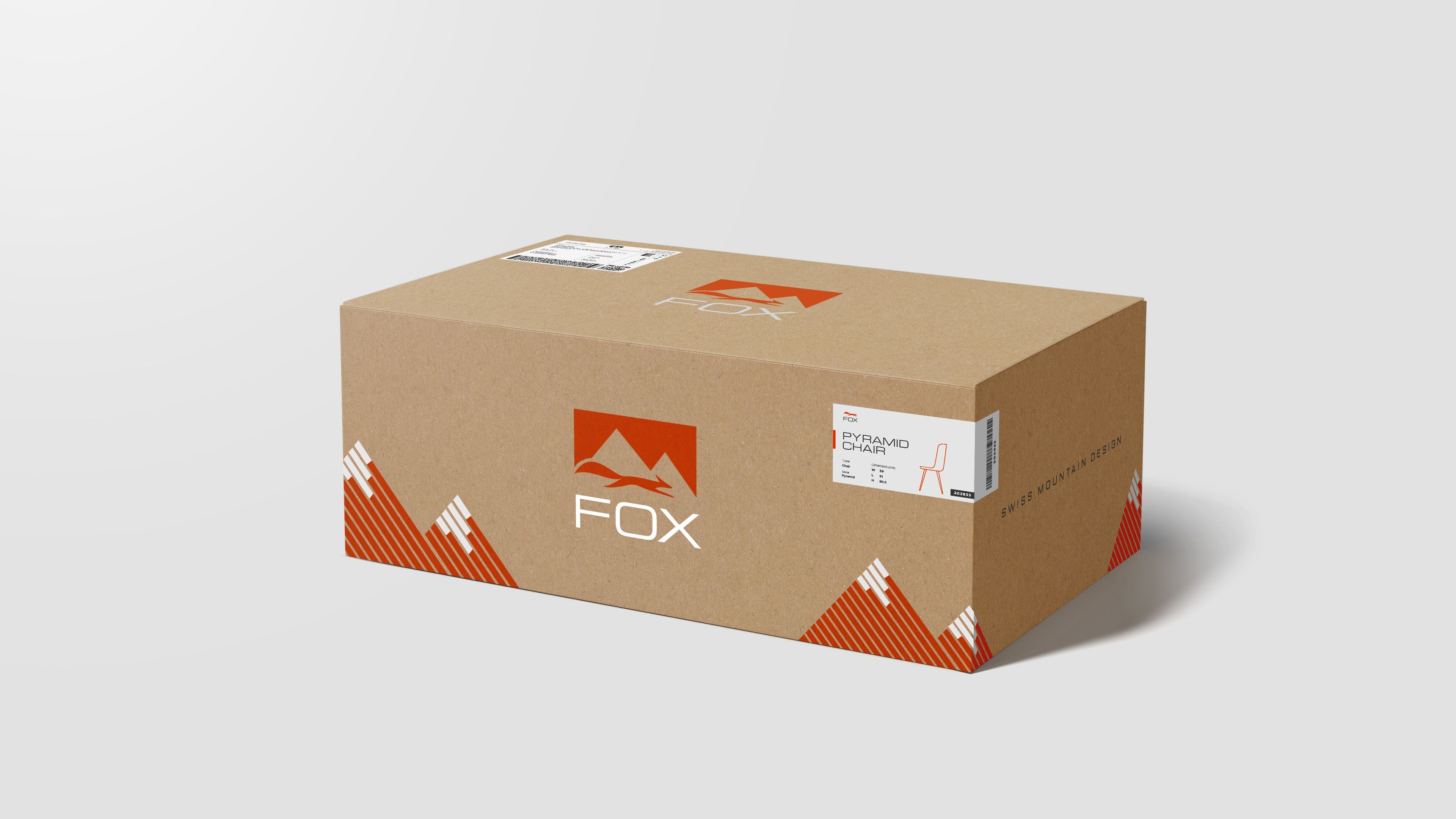 Fox swiss cargo packaging