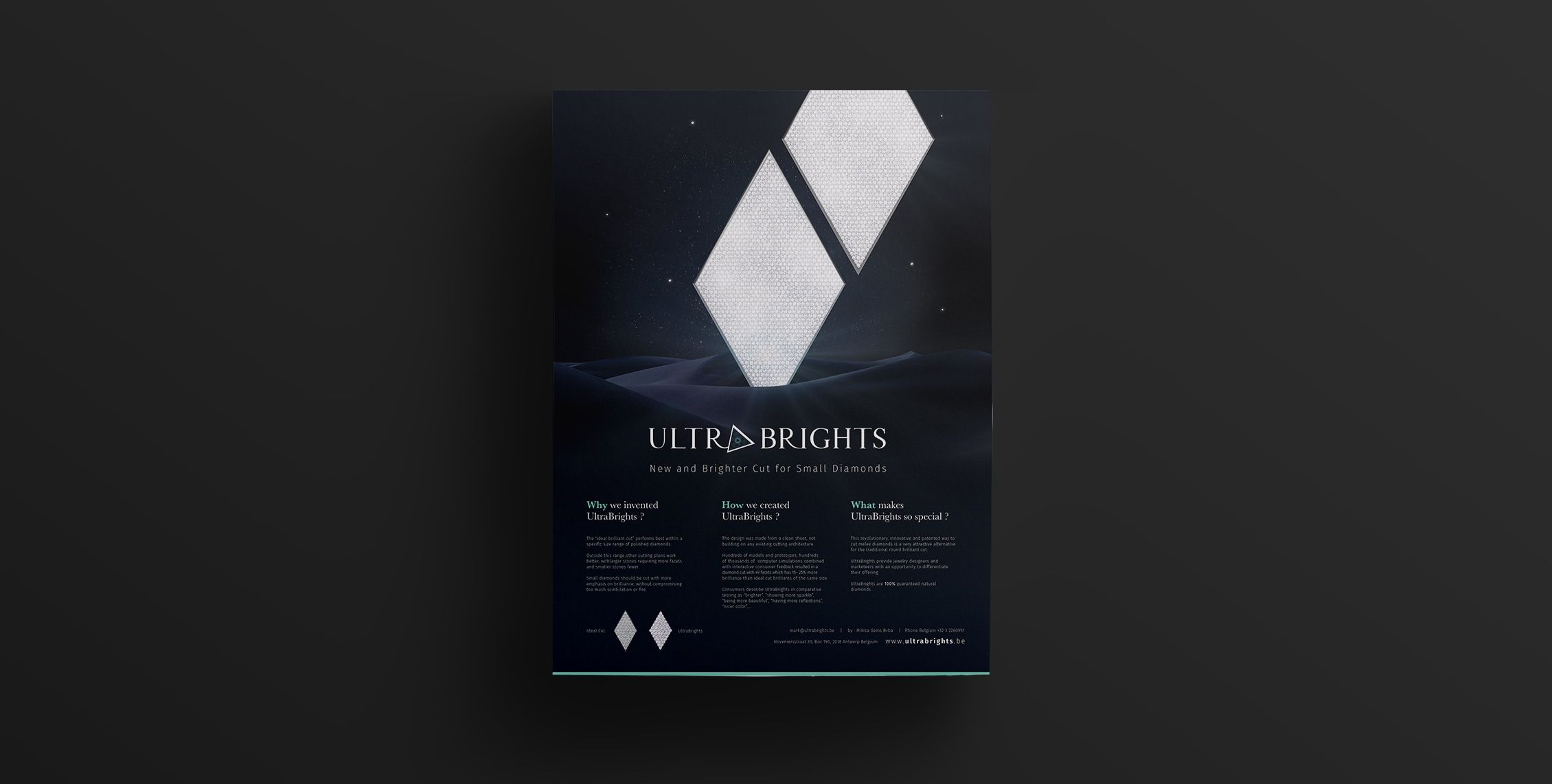 Magazine Ad Design Page Mockup