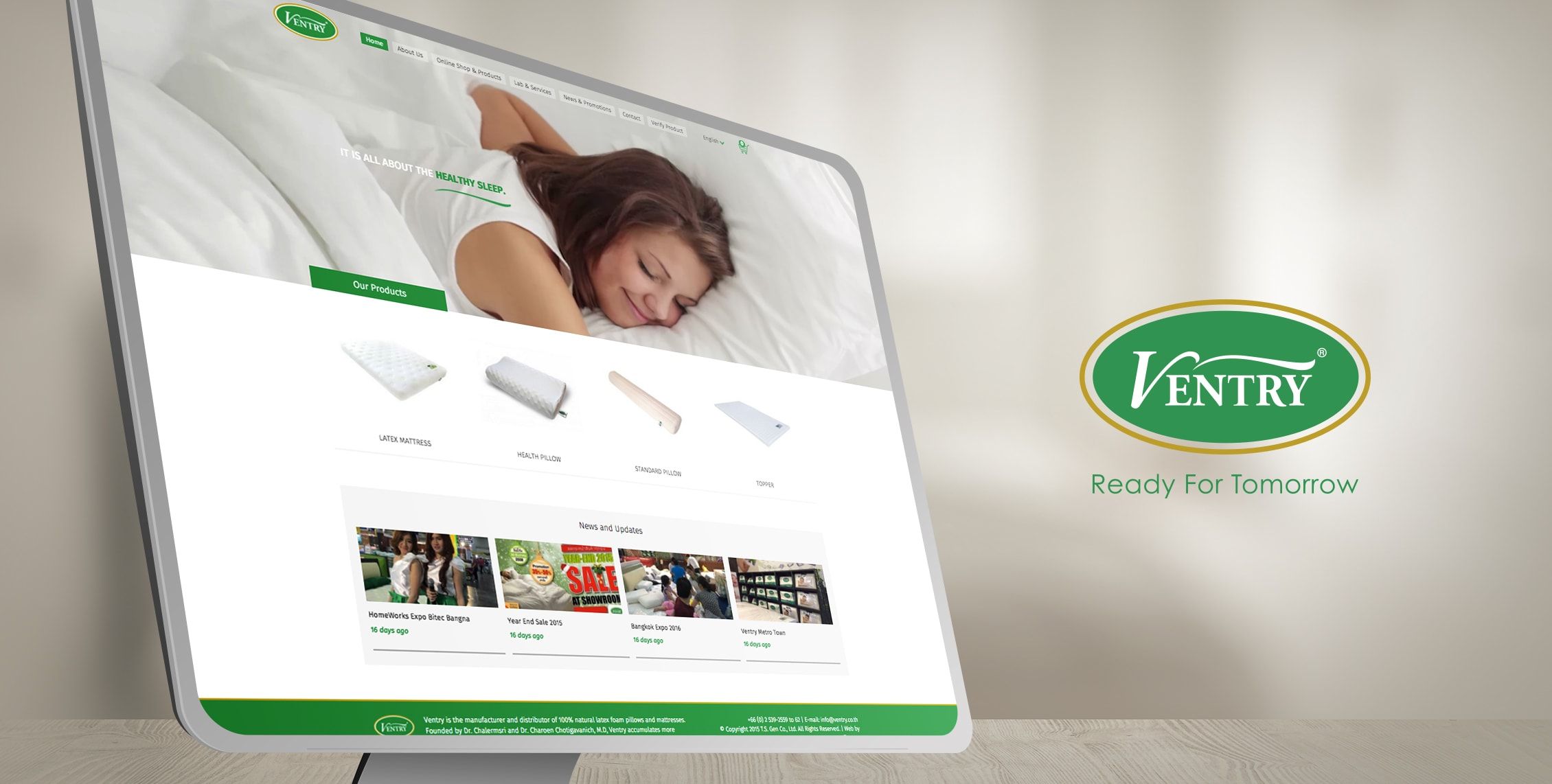 ventry ecommerce website